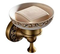 Ottone antico Bagno Accessori Set Intagliato a Parete Hardware Elegante Portasapone & Infissi Bagno nization Elegante Home Decor