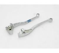 Ottone Cromato Leva Set Rétro Inciso Per Reale Enfield Aes