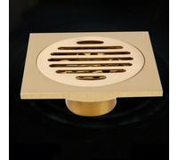 Ottone Doccia Scarico Bagno Pavimento Piastrelle Inserto Anti-odore Rifiuti