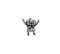 Ottone Halloween zucca umana EDC perline ciondolo gioielli che fanno forniture, personalità fai da te strumenti all'aperto paracord perline fascino cordino accessori tessuti a mano, Ottone, Nessuna