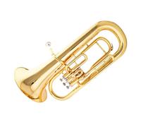 Ottone Laccato Oro Tre Supporti Chiave B Bemolle Eufonio Strumento In Ottone Per Adulti Con Accessori Kit Eufonio