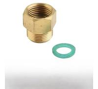 Ottone M22x1 5 Per Idropulitrice Adattatore per G 2", Adatto per Collegamento Rapido e Connessioni Manuali