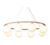 Ottone Ovale Miira 8 Ottone/Opale
