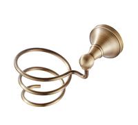 Ottone Porta Phon Asciugacapelli Da Parete Spirale Hair Dryer Stand Holder