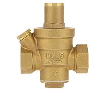 Ottone Regolabile Riduttore valvola di controllo pneumatica valvola di controllo manuale di Pressione Dell'acqua Regolatore Valvola Rubinetto Valvola Limitatore Idraulico Discussione DN25 1 (DN15)