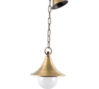 Ottone Sospensione Schermo Ø21cm Maritim Volos Luce per Esterni Terrazza Balcone
