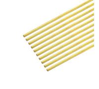 Ottone Stelo,Ottone Solido Rotondo Stelo 1.8mm Diametro 300mm Lunghezza 10pz