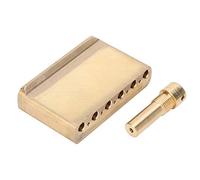 Ottone Tremolo Block Buone prestazioni Guitar Tremolo Bridge per principianti scolastici