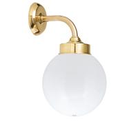 Ottone Wandleuchte IP43 Sfera Schermo Blendarm Veria Lampada Esterni Hof Haustür