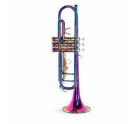 Ottoni Musicali Baritono Euphonium Cornetto Tromba da Concerto con Tre Valvole a Piston E Design Doppio in Ottone Tono Caldo E Risonante con