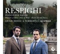 Ottorino Respighi Respighi: Piano Four Hands (CD) Album Digipak