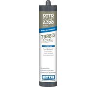 OTTOSEAL A 220 Turbo sigillante acrilico immediatamente verniciabile, 310 ml, risparmio di tempo e resistente al gelo, riduce al minimo la formazione di crepe, per interni ed esterni