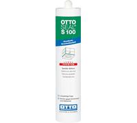 OTTOSEAL S 100 Premium Sanitario Silicone 300ml Cartuccia C00 Trasparente
