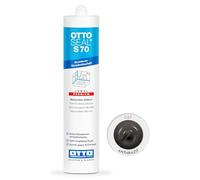 OTTOSEAL S 70 Premium pietra naturale silicone 310 ml cartuccia C67 antracite