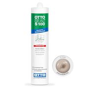 OttoSeal S100 - Silicone per sanitari, 300 ml, diversi colori a scelta, beige