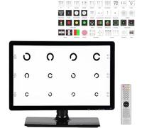 Ottotipo Digitale Con Display Lcd E Telecomando - Tavola per L'acuita Visiva Digitale Con Svariati Bersagli E Modalità Di Visualizzazione, Per Uso Optometrico Professionale(21.5in)