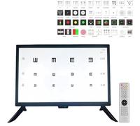 Ottotipo Digitale Con Display Lcd E Telecomando - Tavola per L'acuita Visiva Digitale Con Svariati Bersagli E Modalità Di Visualizzazione, Per Uso Optometrico Professionale(23in)