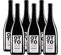 Ottouve Gragnano Penisola Sorrentina Doc | Martusciello | Vino Rosso Frizzante | 6 Bottiglie 75 Cl | Campania | Idea Regalo