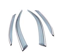 OTTSAN Deflettori d'Aria per Toyota RAV-4 2020-2024, Auto Deflettore Pioggia Antivento Antipioggia Antivento Visiere Finestrino Laterale Styling Accessories,Semi-translucentB