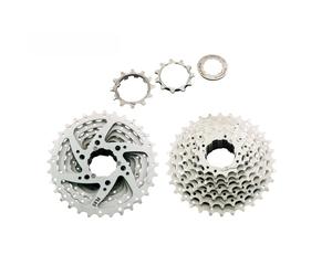 OTTUPLA CASSETTA 8V 12-32 CROMATA BICI COMPATIBILE SHIMANO SUNRACE