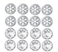 OTTYMO 40 Pz Rondelle Dentate Interne da 30 mm Rondella di Sicurezza Rondella di Bloccaggio del Dente Interno Clip di Scudo Termico Adatti per Diverse Auto (2 Stile)