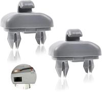 OTUAYAUTO Supporto Parasole per Audi A1 A3 A4 S4 A5 S5 Q3 Q5 TT, gancio in plastica 8E0857562