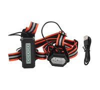 Otufan Luci da Corsa per corridori, Torcia per Il Corpo con Cinghia Regolabile e Luce Rossa di Avvertimento Luce da Corsa Ricaricabile Tramite USB per Jogging, Escursionismo, Campeggio,