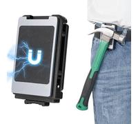 otuiaim Portautensili Magnetico da Cintura - Clip-on Porta Attrezzi Supporto - per Attrezzi da Lavoro Cacciaviti, Martelli, Chiavi, Pinze, Chiodi - per Elettricisti, Idraulici, Falegnami, Artigiani