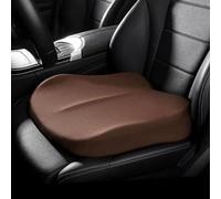 OTYKPXNV Cuscino Sedile Sollevatore Auto per VW Caddy V 2020-2025, Guidatore Rialzo Ergonomico Rialzato Portatile Memory Foam Cuscini Cuneo Accessori,Brown