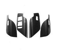 OU SI DUO Per Buick Per Regal 2009-2016 Per Opel Per Insignia MK1 ABS Struttura Carbonio Porta Finestra Interruttore Pannello Controllo Maniglia Copertura(Misurare:Window Switch Cover)