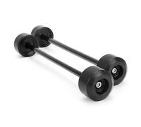 OU SI DUO per Ducati per Scrambler 800 803 Cafe Racer Icona per Nightshift Classic 400 Sixty2 Moto Perno Ruota Cursore Forcella Crash Protector Nottolini Cavalletto Moto(Front And Rear)