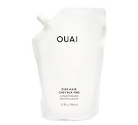 OUAI Fine Hair Conditioner Refill - Volumizing Conditioner Made with Keratin, Biotin and Chia Seed Oil - Adds Softness, Bounce and Volume - Free from Parabens, Sulfates, and Phthalates (32 oz)