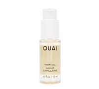 OUAI Olio per capelli formato da viaggio, olio protettivo per capelli per il controllo del crespo, aggiunge lucentezza e leviga le doppie punte, formula sicura per il colore, senza parabeni, ftalati e