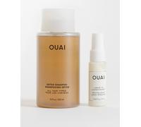 OUAI - Shampoo detox 300 ml e mini balsamo senza risciacquo da 25 ml-Nessun colore No Size