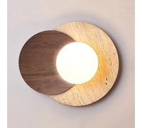 OUBBDVRT 11.8in Wabi SABI Style Interno Light Light GA9 Sfondo Caldo Decorazione Parete Decorazione LAMPAGNO Naturale STRUCE A MONTRIO del Molto Molto per Il Corrido, SCHIE E Sogno SUGGERI