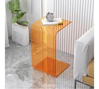 OUBBDVRT Comodino da tavolo da fine a forma di acrilico cleroso per camera da letto mobili moderni mobili moderni 30 * 30 * 55 cm