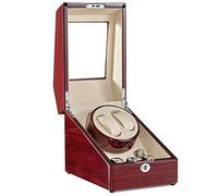 OUBBDVRT Guarda la Scatola Winder 2+3, Orologi a Batteria silenziosa Visualizza la Scatola della Scatola della Scatola Rossa Piccola Sorpresa