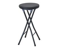 OUBBDVRT High seding pieghevole imbottito compatto mobili eleganti per la colazione a base di per colazione disponibili in nero Design di risparmio spaziale bianco marrone per comodità