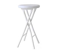 OUBBDVRT High seding pieghevole imbottito compatto mobili eleganti per la colazione a base di per colazione disponibili in nero Design di risparmio spaziale bianco marrone per comodità