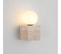 OUBBDVRT Lampade a Parete 9W G9 Light Light Sconce American Retro in in INDITURE Sconcetto Naturale Giove Grotta Lampade a Parete Decorazione del Modo di MONTURA Camera