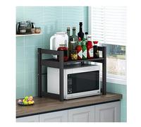 OUBBDVRT Scaffale a microonde per cucina a microonde a microonde a microonde a strato singolo cucina forno a microonde forno coatrici di riso con forno portana da cucina (altezza 43 cm)