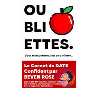 Oubliettes - Carnet intime: pour tes Relations, Dates & Aventures amoureuses | Idée cadeau célibataire