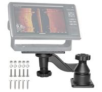 OUBULU Supporto per ecoscandaglio con braccio oscillante resistente per ecoscandaglio e chartplotter elettronici marini con schermi da 5" a 12", compatibile con Garmin Lowrance e altri