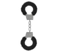 Ouch! Beginner's Handcuffs Furry Black