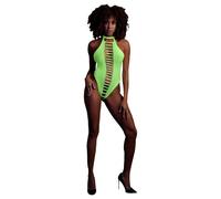 Ouch! - body intimo aperto - fosforescente - neon verde
