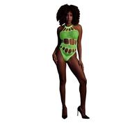 Ouch! Glow in the Dark Body with Grecian Neckline Neon Green S/M/L
