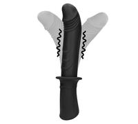 Ouch! Hand Held Vibrating Sex Machine Black