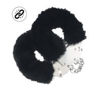 Ouch! Heavy-Duty Fluffy Handcuffs Black
