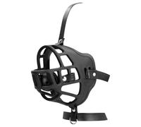 Ouch! - museruola con bavaglio integrato (nero)