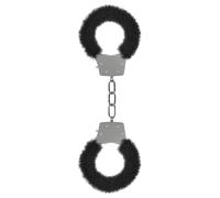 Ouch! Pleasure Handcuffs Furry Black